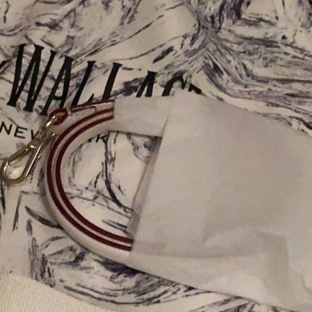 MZ Wallace White Quilted Bag with Drawstring Closure - Picture 9 of 10